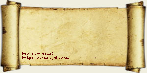 Dobrila Jazački vizit kartica